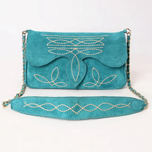 Load image into Gallery viewer, The Glory Suede Boot Stitch Purse
