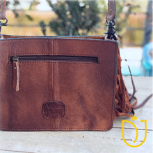Load image into Gallery viewer, Western Legacy Hand Tooled Leather Crossbody Purse
