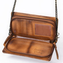 Load image into Gallery viewer, Sagebrush Quilted Leather Crossbody Wallet
