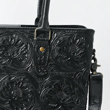 Load image into Gallery viewer, Lone Mesa Hand Tooled Leather Shoulder Bag
