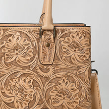 Load image into Gallery viewer, Lone Mesa Hand Tooled Leather Shoulder Bag
