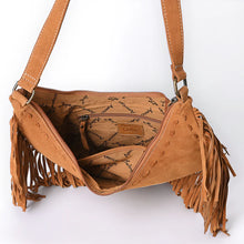 Load image into Gallery viewer, Stagecoach Suede Leather Shoulder Bag
