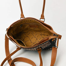Load image into Gallery viewer, Garden Plains Hand Tooled Leather Shoulder Bag

