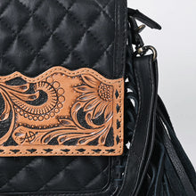 Load image into Gallery viewer, Trail Ride Hand Tooled Leather Crossbody Purse
