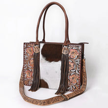 Load image into Gallery viewer, Bloomington Hand Tooled Leather Tote Bag
