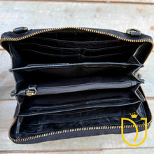 Load image into Gallery viewer, Calabria Italian Leather Crossbody Wallet
