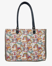 Load image into Gallery viewer, Marley Recycled Military Canvas Market Tote

