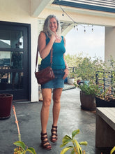 Load image into Gallery viewer, Brush Lake Italian Leather Crossbody Purse

