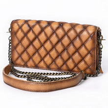 Load image into Gallery viewer, Sagebrush Quilted Leather Crossbody Wallet
