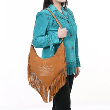 Load image into Gallery viewer, Stagecoach Suede Leather Shoulder Bag
