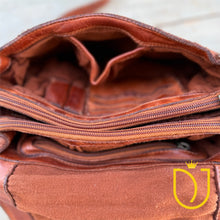 Load image into Gallery viewer, Potenza Italian Leather Crossbody Purse
