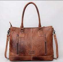 Load image into Gallery viewer, Sierra County Western Leather Crossbody Purse

