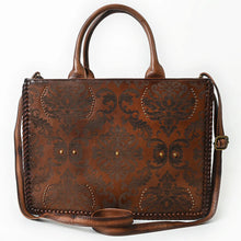 Load image into Gallery viewer, Starlight Range Western Leather Shoulder Tote Bag
