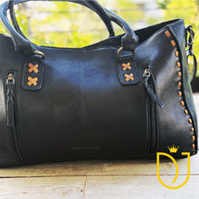 Load image into Gallery viewer, Black Mesa Leather Crossbody Purse
