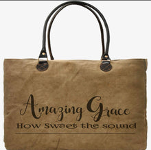 Load image into Gallery viewer, Marley Recycled Military Canvas Market Tote
