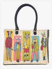 Load image into Gallery viewer, Marley Recycled Military Canvas Market Tote

