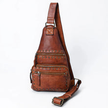 Load image into Gallery viewer, Azzurri Leather Sling Bag
