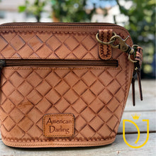 Load image into Gallery viewer, Rockwell Ranch Hand Tooled Leather Crossbody Purse
