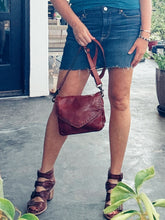 Load image into Gallery viewer, Brush Lake Italian Leather Crossbody Purse
