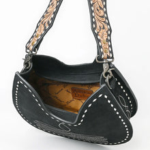 Load image into Gallery viewer, Belleview Suede Leather Hobo Purse
