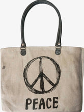 Load image into Gallery viewer, Marley Recycled Military Canvas Market Tote
