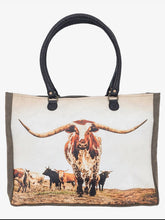 Load image into Gallery viewer, Marley Recycled Military Canvas Market Tote
