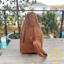 Load image into Gallery viewer, Bygone Beauty Leather Sling Bag
