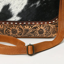 Load image into Gallery viewer, Garden Plains Hand Tooled Leather Shoulder Bag
