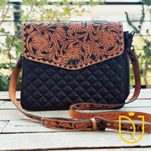 Load image into Gallery viewer, Paloma Quilted Leather Crossbody Purse
