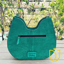 Load image into Gallery viewer, Belleview Suede Leather Hobo Purse
