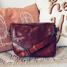 Load image into Gallery viewer, Brush Lake Italian Leather Crossbody Purse
