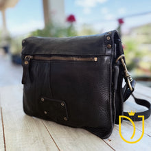 Load image into Gallery viewer, Abruzzo Italian Leather Crossbody Purse
