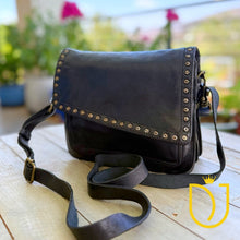 Load image into Gallery viewer, Abruzzo Italian Leather Crossbody Purse
