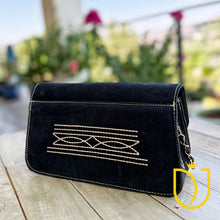 Load image into Gallery viewer, The Glory Suede Boot Stitch Purse
