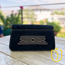 Load image into Gallery viewer, The Glory Suede Boot Stitch Purse
