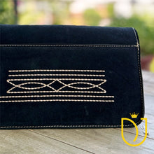 Load image into Gallery viewer, The Glory Suede Boot Stitch Purse
