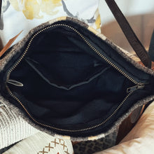 Load image into Gallery viewer, South Fork Blue Leather Crossbody Purse
