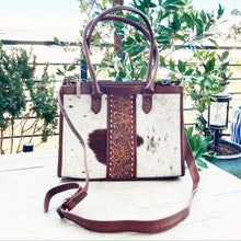 Load image into Gallery viewer, Star Valley Western Leather Shoulder Bag
