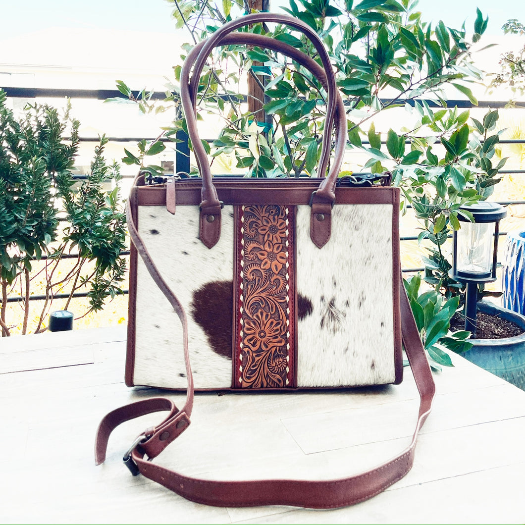 Star Valley Western Leather Shoulder Bag