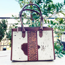Load image into Gallery viewer, Star Valley Western Leather Shoulder Bag
