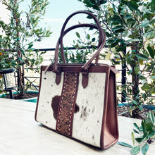 Load image into Gallery viewer, Star Valley Western Leather Shoulder Bag
