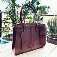 Load image into Gallery viewer, Star Valley Western Leather Shoulder Bag
