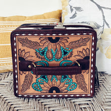 Load image into Gallery viewer, Sutherland Cowhide and Leather Jewelry Box

