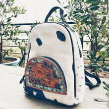 Load image into Gallery viewer, Plainview Western Leather Backpack
