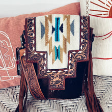 Load image into Gallery viewer, Brookville Western Leather Crossbody Purse
