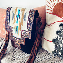 Load image into Gallery viewer, Brookville Western Leather Crossbody Purse
