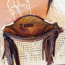 Load image into Gallery viewer, Logan Small Western Leather Crossbody Purse
