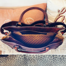 Load image into Gallery viewer, Desert Sunflower Western Leather Tote Bag

