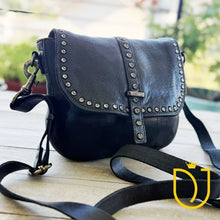 Load image into Gallery viewer, Campania Italian Leather Crossbody Purse

