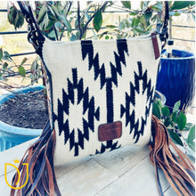 Load image into Gallery viewer, Canyon City Western Leather Crossbody Purse
